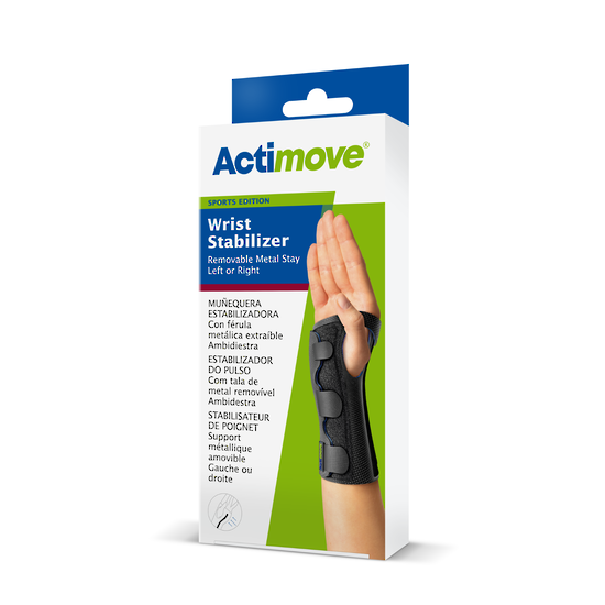 Actimove Sport Wrist Brace Right/Left Medium Black image 6